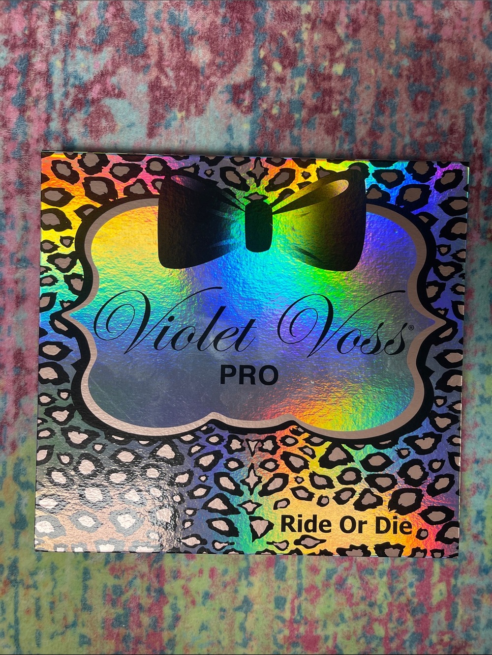 Violet Voss Rainbow Holographic Leopard Pro Palette